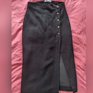 Zara tweed skirt